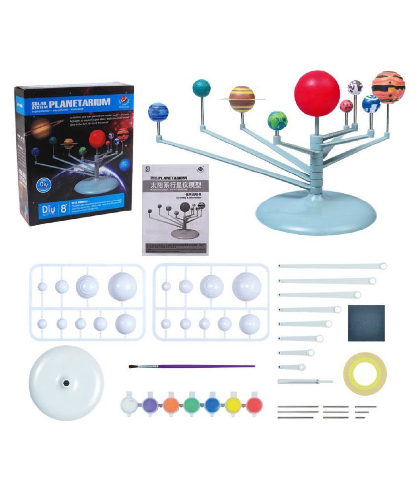 DIY The Solar System Planets Planetarium Model Building Kit Astronomy