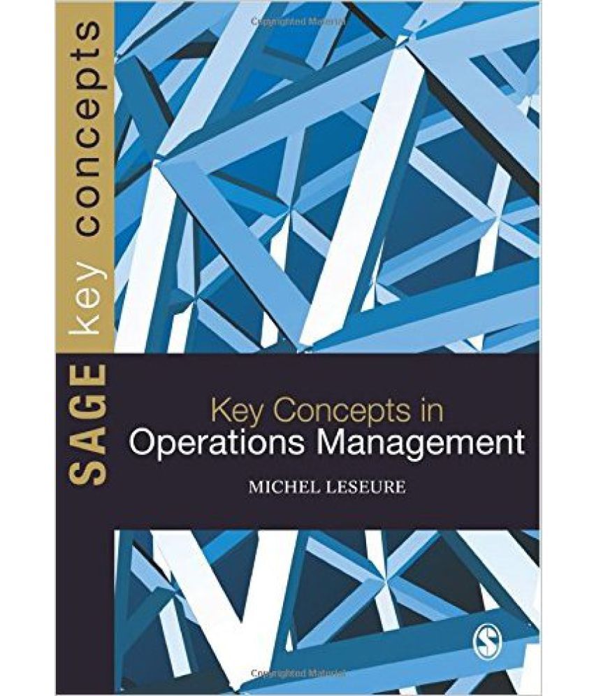 Key Concepts In Operations Management: Buy Key Concepts In Operations