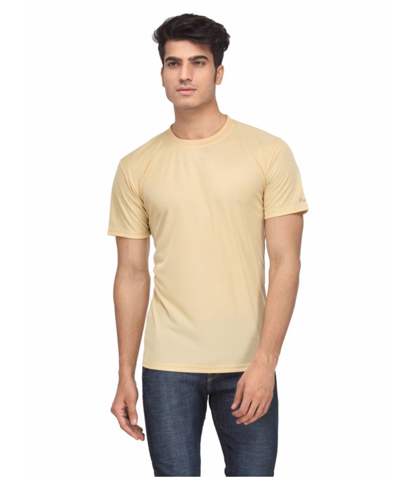     			CONCEPTS Beige Slim Fit Polo T Shirt