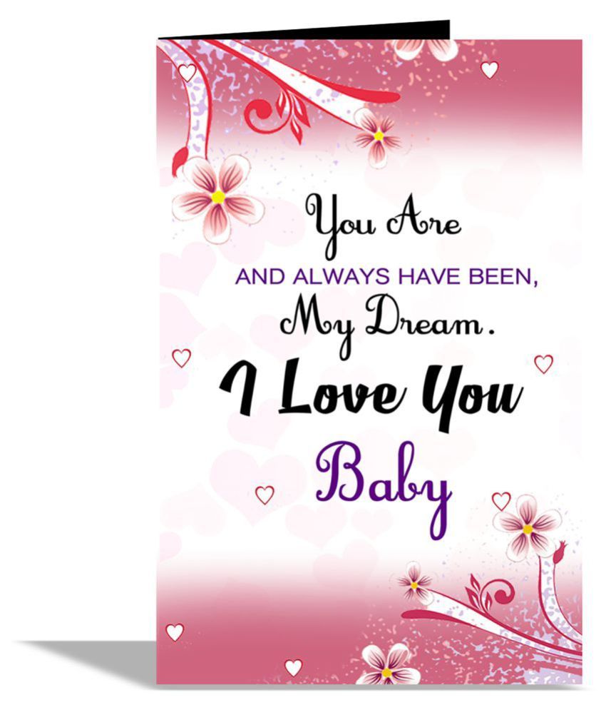 I Love You Baby Greeting Card: Buy Online at Best Price in ...