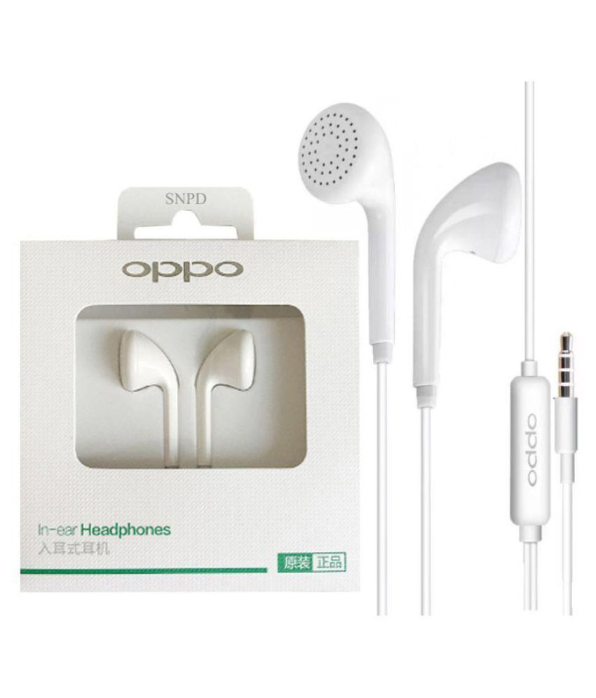 SNPD OPPO mh133 In Ear Wired Earphones With Mic Buy SNPD OPPO mh133