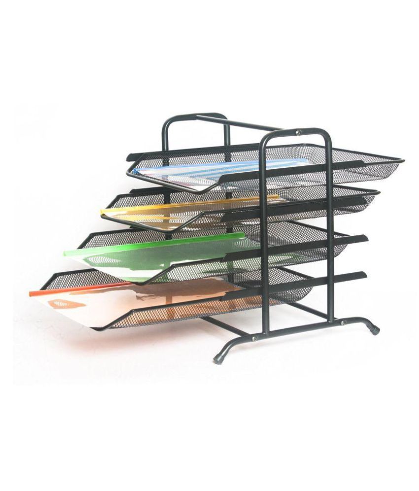 Chrome 9684 - Mesh Document 4 Tier Tray: Buy Online At Best Price In 