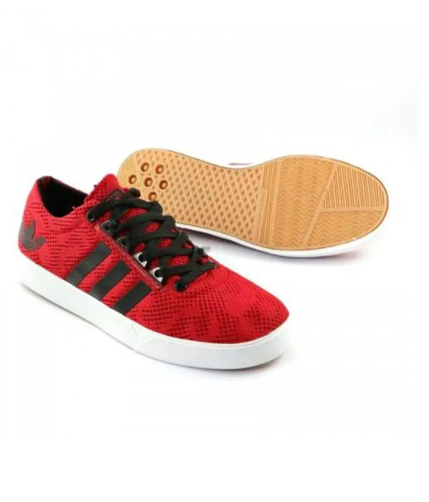 Adidas neo shop 2 red sneakers