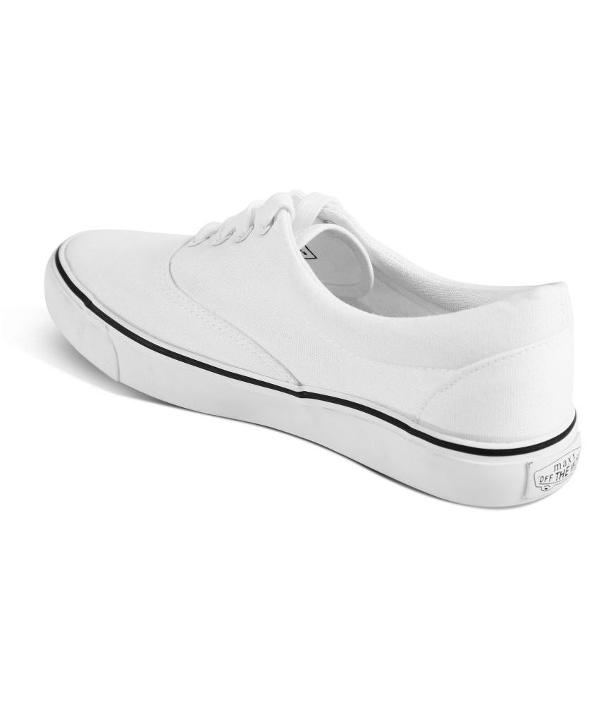 romanfox white casual sneaker