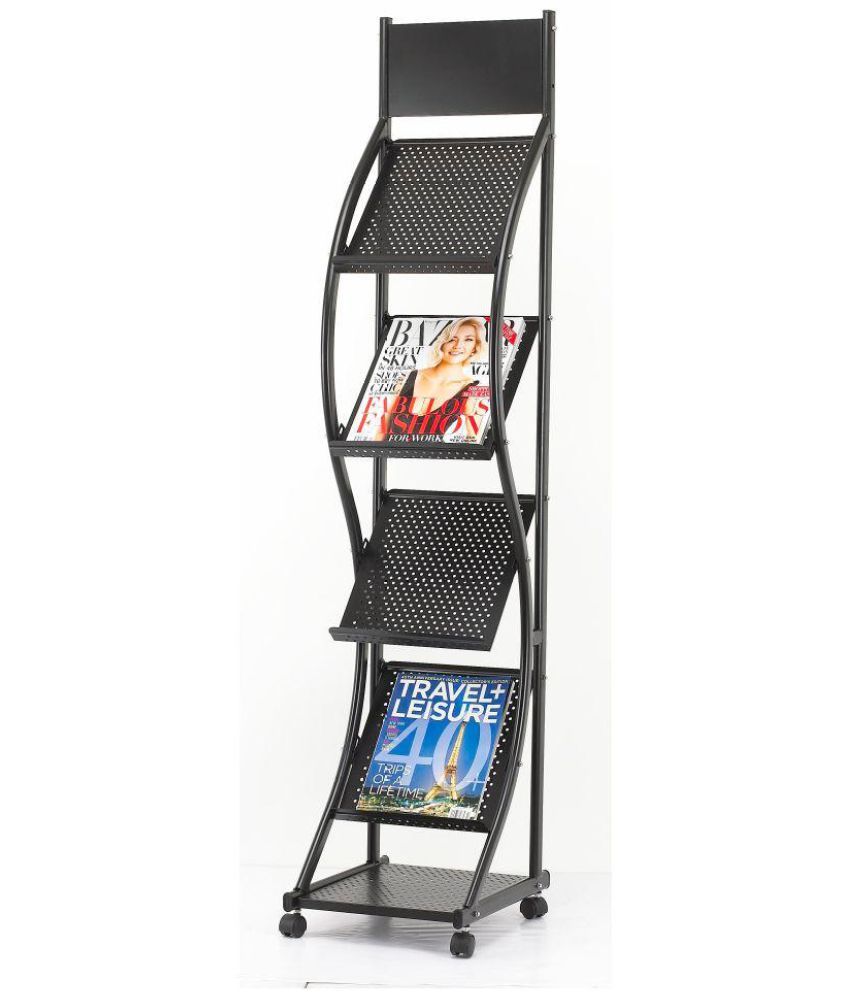 Chrome 9178 4 Layer Floor Standing Magazine Stand Buy Chrome 9178 4