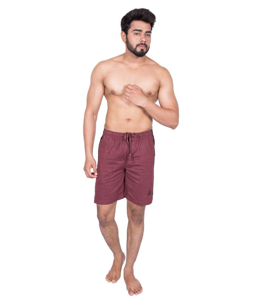 maroon cargo shorts