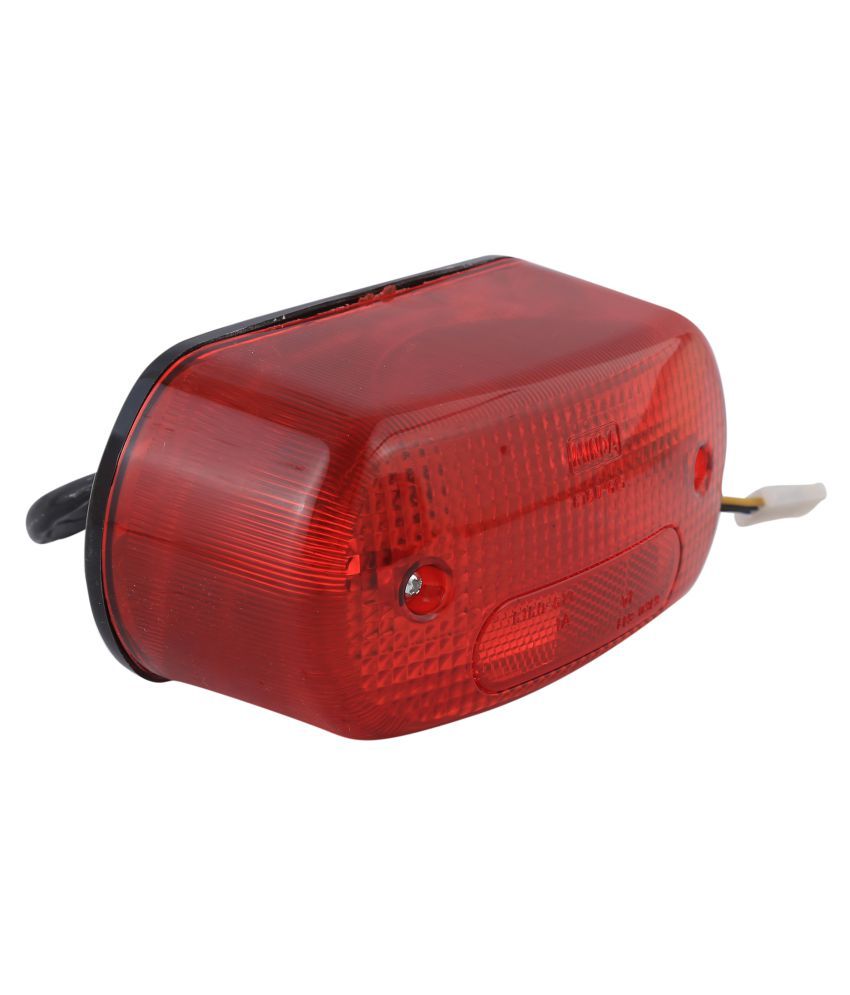 Bikers World Red Tail Light Lamp For Royal Enfield Electra Efi Buy