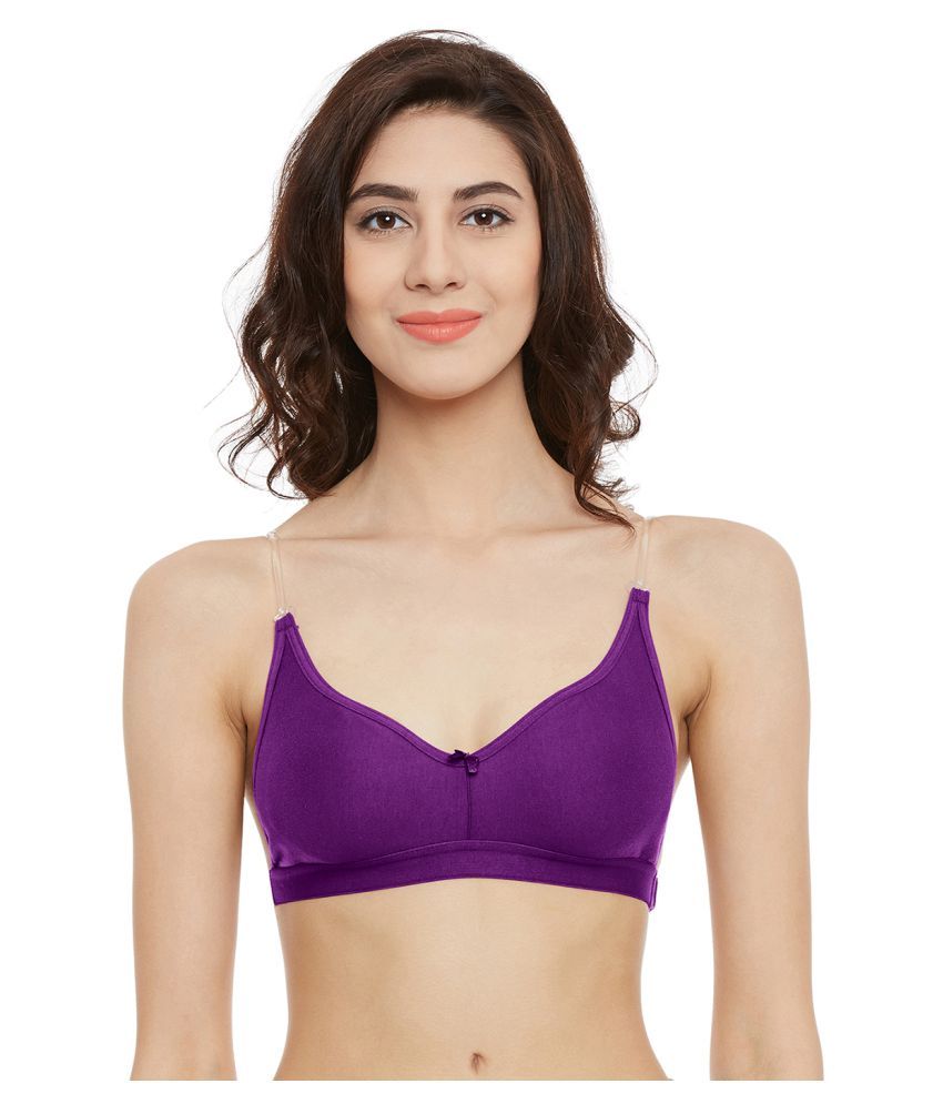     			Clovia Poly Cotton T-Shirt Bra