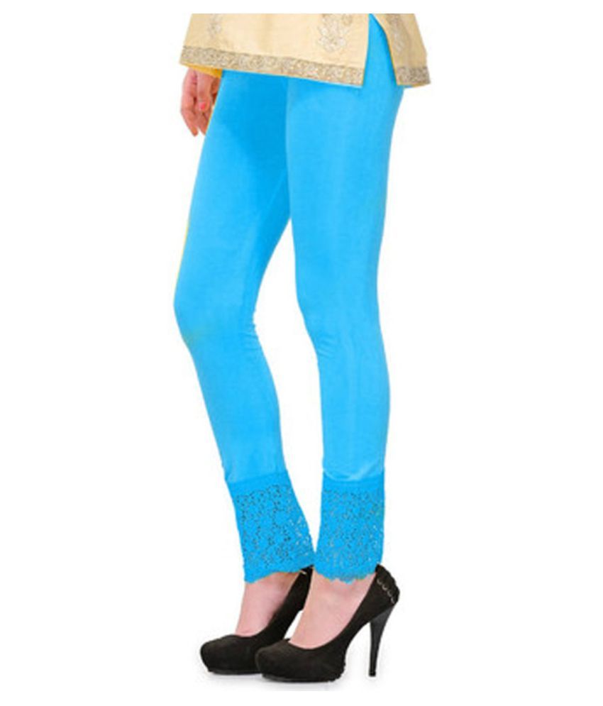 Sizzlacious Sky Blue Plazo Leggings size XL Buy Sizzlacious Sky Blue