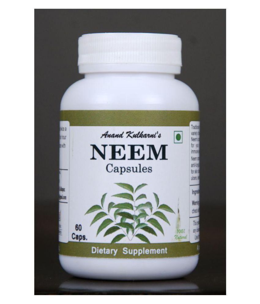 Anand Kulkarni's Neem Leaf Powder Capsule 500 mg Buy Anand Kulkarni's Neem Leaf Powder Capsule