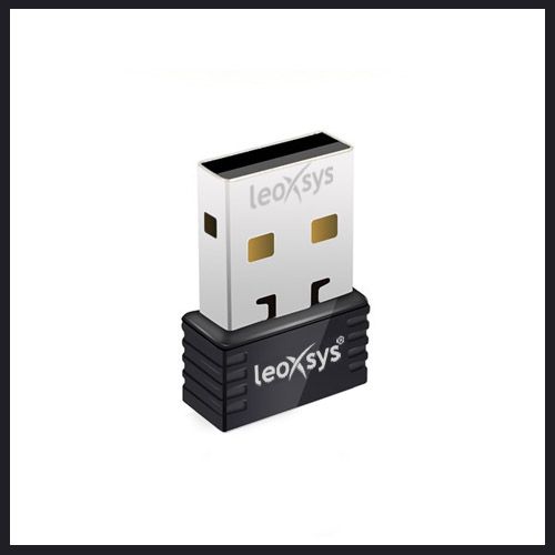     			Leoxsys NANO WiFi USB Wireless LEO-NANO150N 150 RJ45 Black