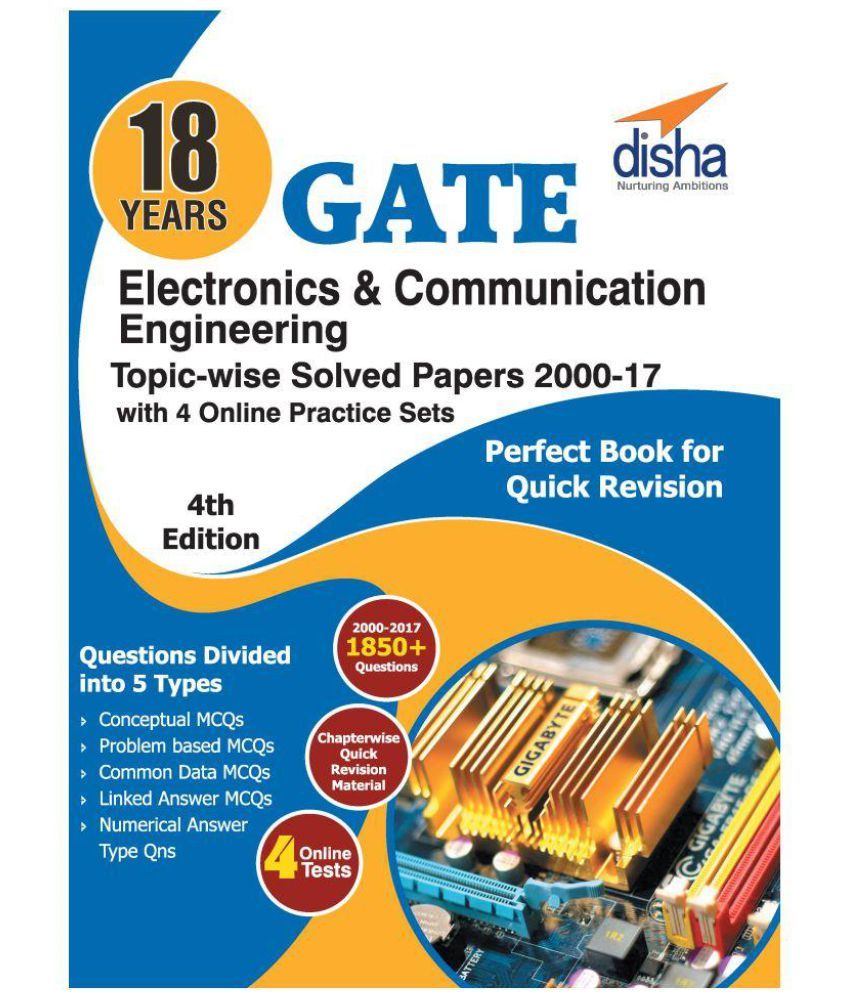 18 years GATE Electronics Engineering Topicwise Solved Papers (2000