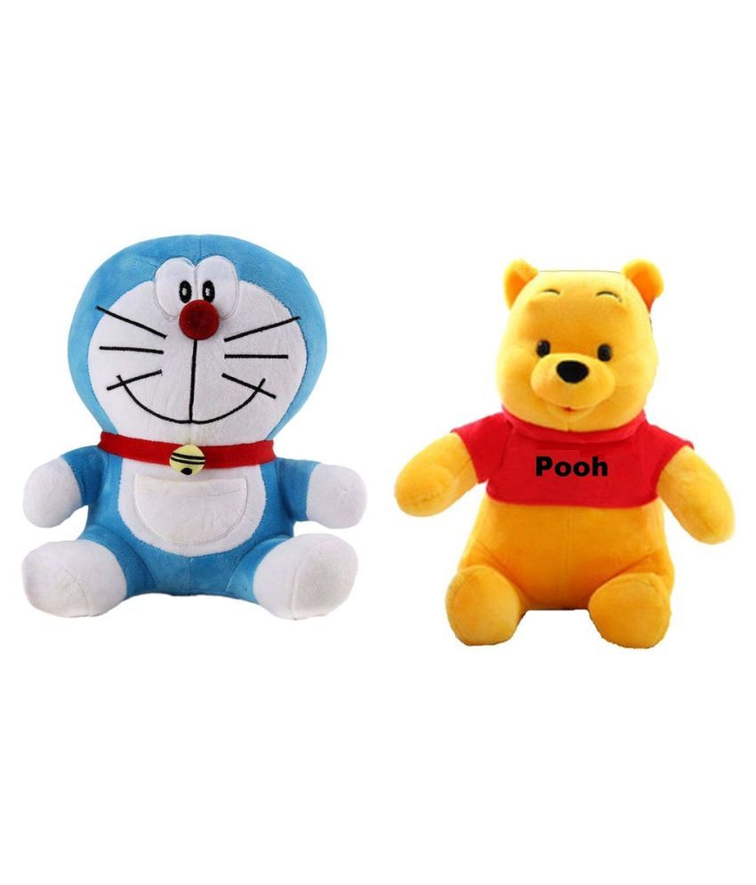 Poonam enterprises Big Size Doremon 55cm with Yellow Pooh 42.40 Buy