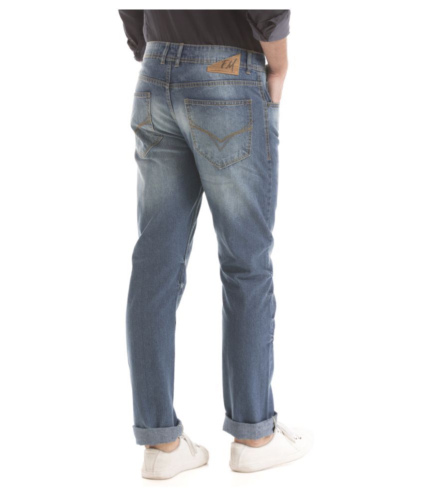 flying machine slim men blue jeans