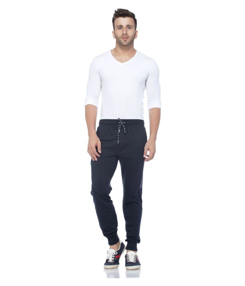 cotton blend joggers for men