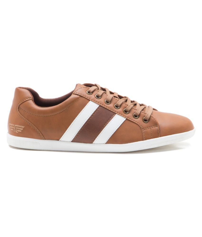 red tape men tan sneakers