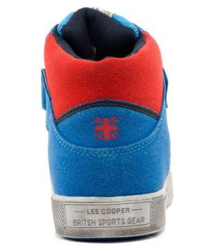 lee cooper blue casual shoes