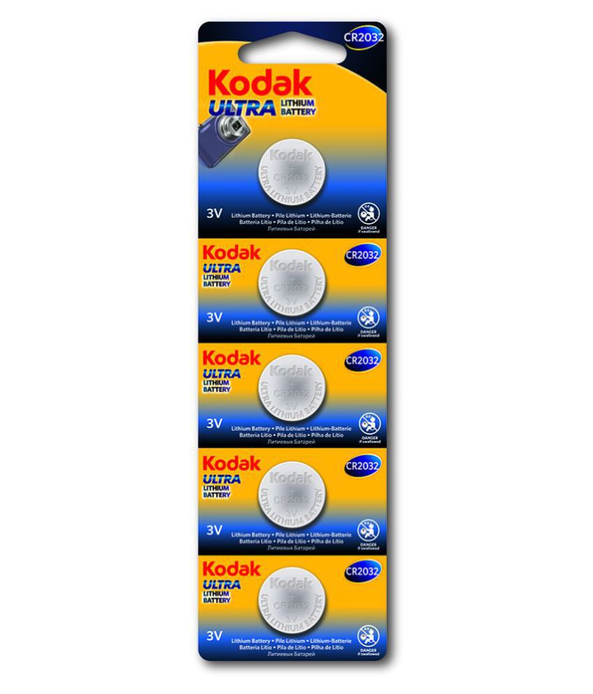     			Kodak CR2032 3V Rechargeable Battery 5