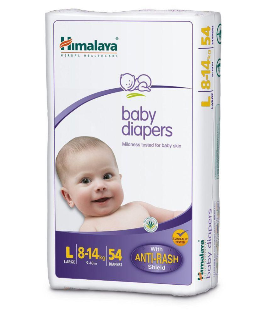 Himalaya Baby Large Size Diapers (54 Count) Buy Himalaya Baby Large