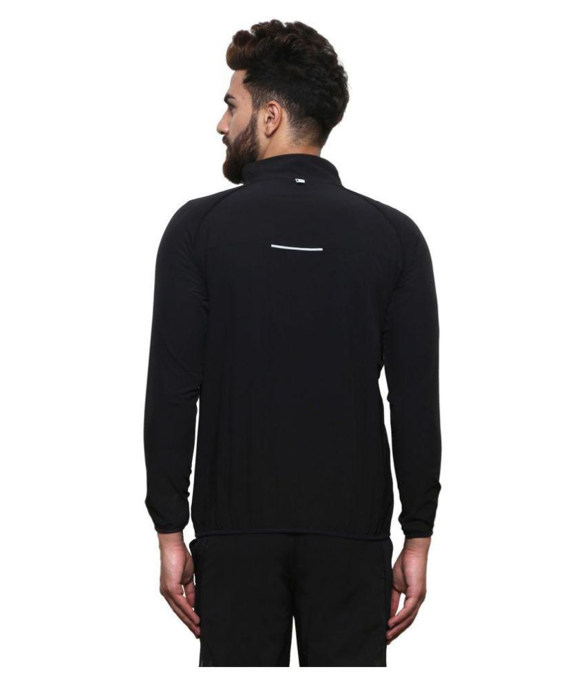 nike black windcheater