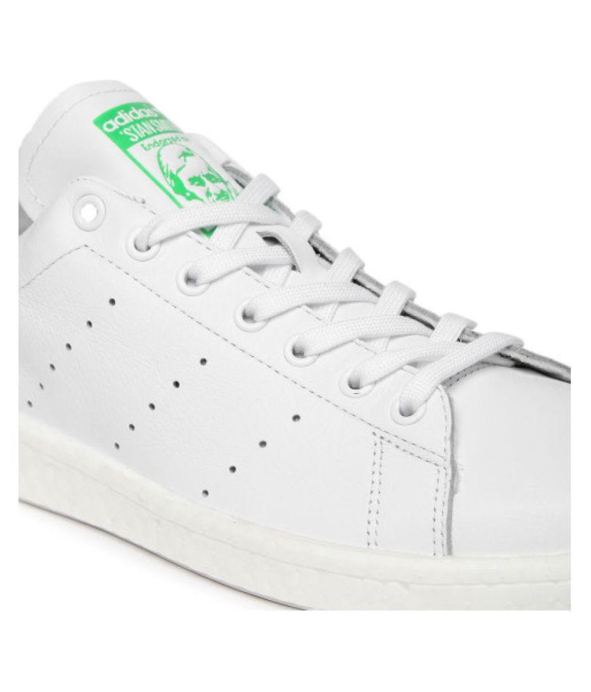white leather stan smith