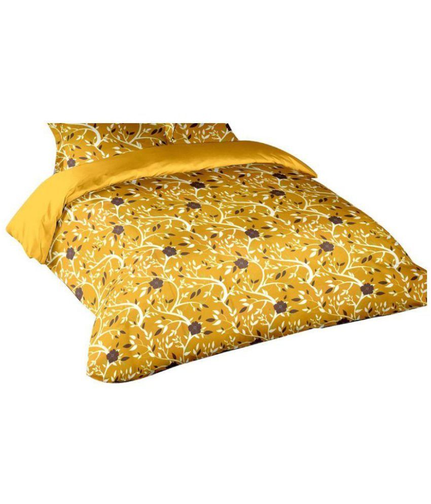 Raymond Bed & Bath Double Cotton Floral Yellow Comforter Buy Raymond