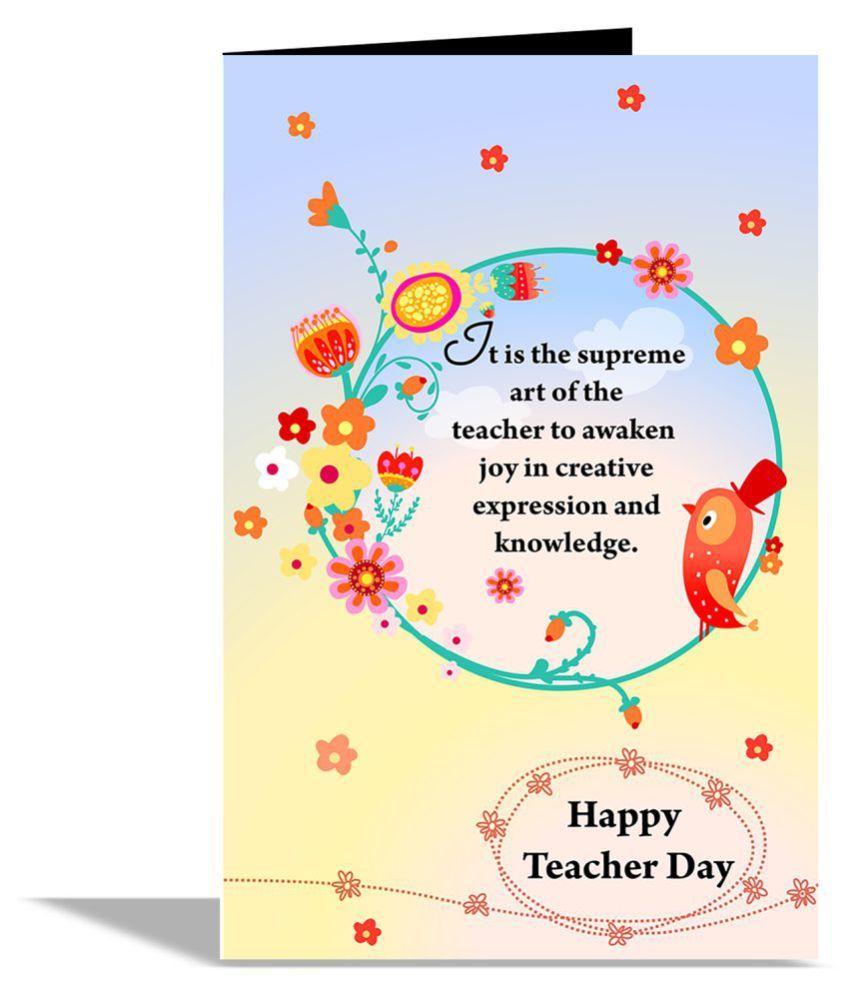 Greeting Card Teacher Day Simple Ubicaciondepersonas cdmx gob mx