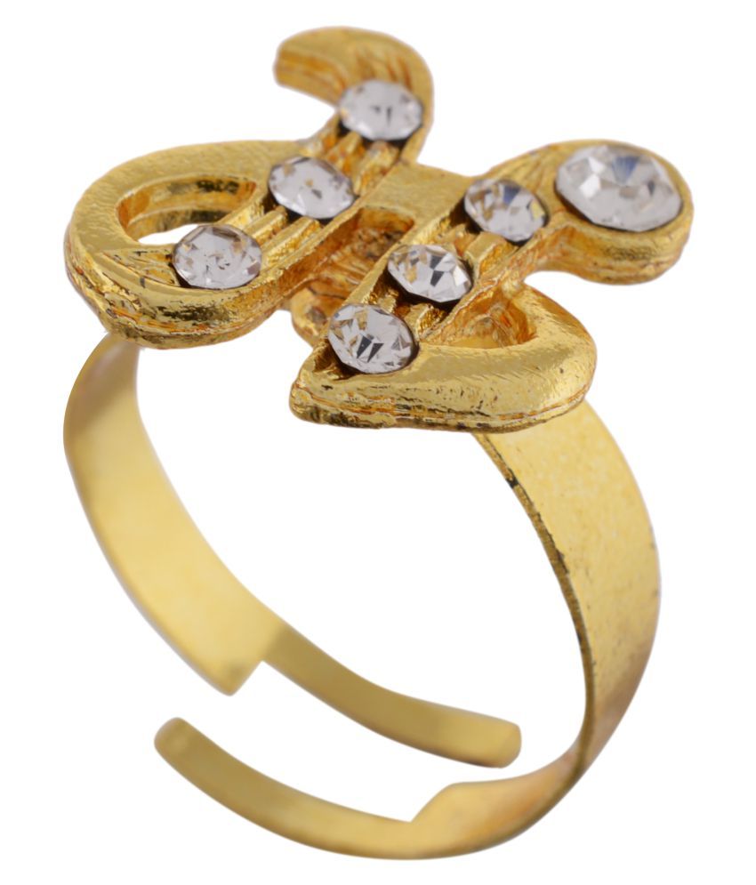 Modish Look Adjustable H Name RIng: Buy 
