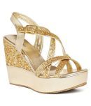 MARC LOIRE - Gold Women's Wedges Heels