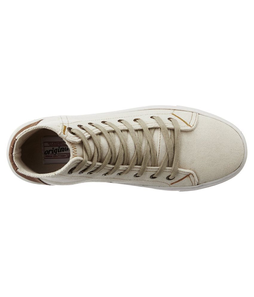 Levi's White Casual Shoes - Buy Levi's White Casual Shoes Online at ...