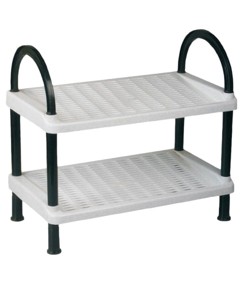 Joyo Plastic 2 Tier Shoe Rack Buy Joyo Plastic 2 Tier Shoe Rack Online At Low Price Snapdeal