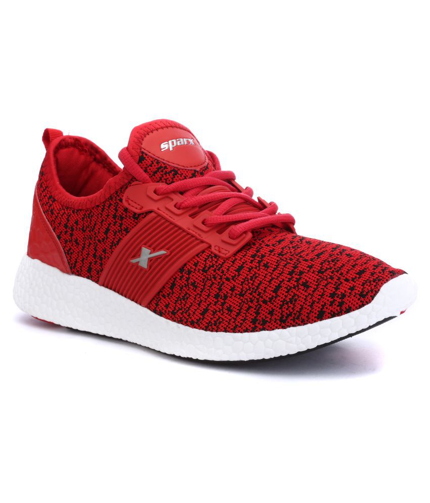 sparx shoes red