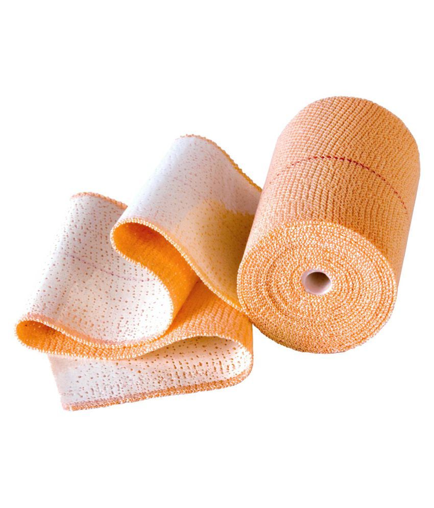 Medigrip Elastic Adhesive Bandage B.P. 8Cm*4Mtr Regular Cotton: Buy ...