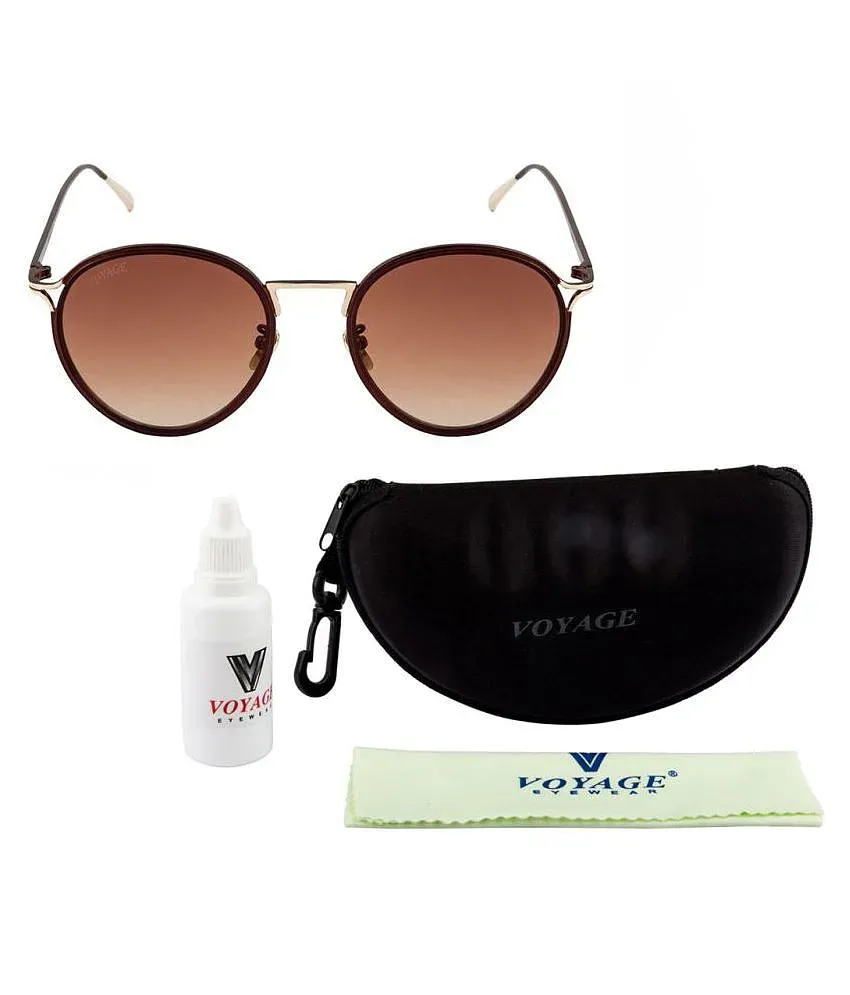 Buy Voyage Round Sunglasses for Men & Women (2036MG2975, Black)-Pack of 1  at Amazon.in