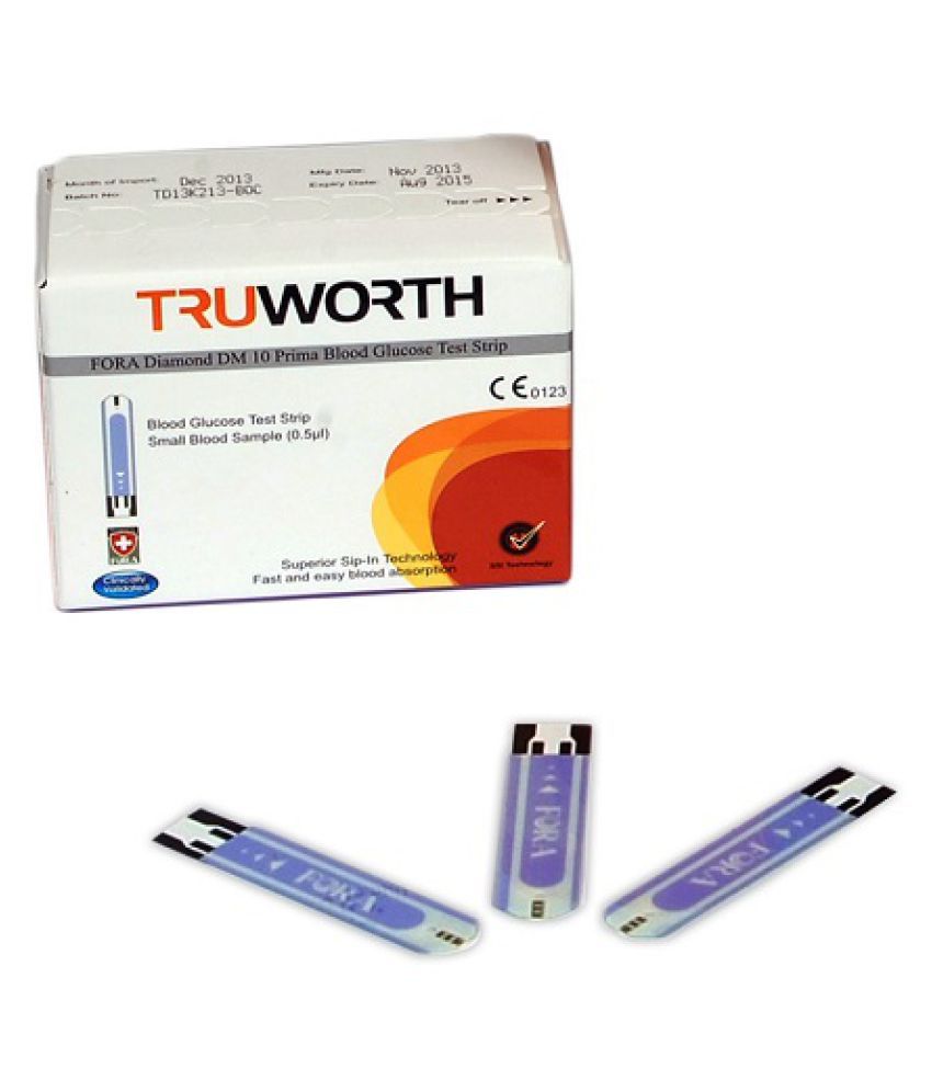 TRUWORTH HEALTH CARE Diamond Prima Strips 25 Pack Diamond