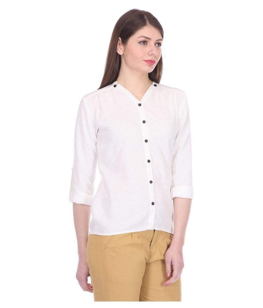 Buy Yalina Plus Cotton Shirt Online at Best Prices in India - Snapdeal