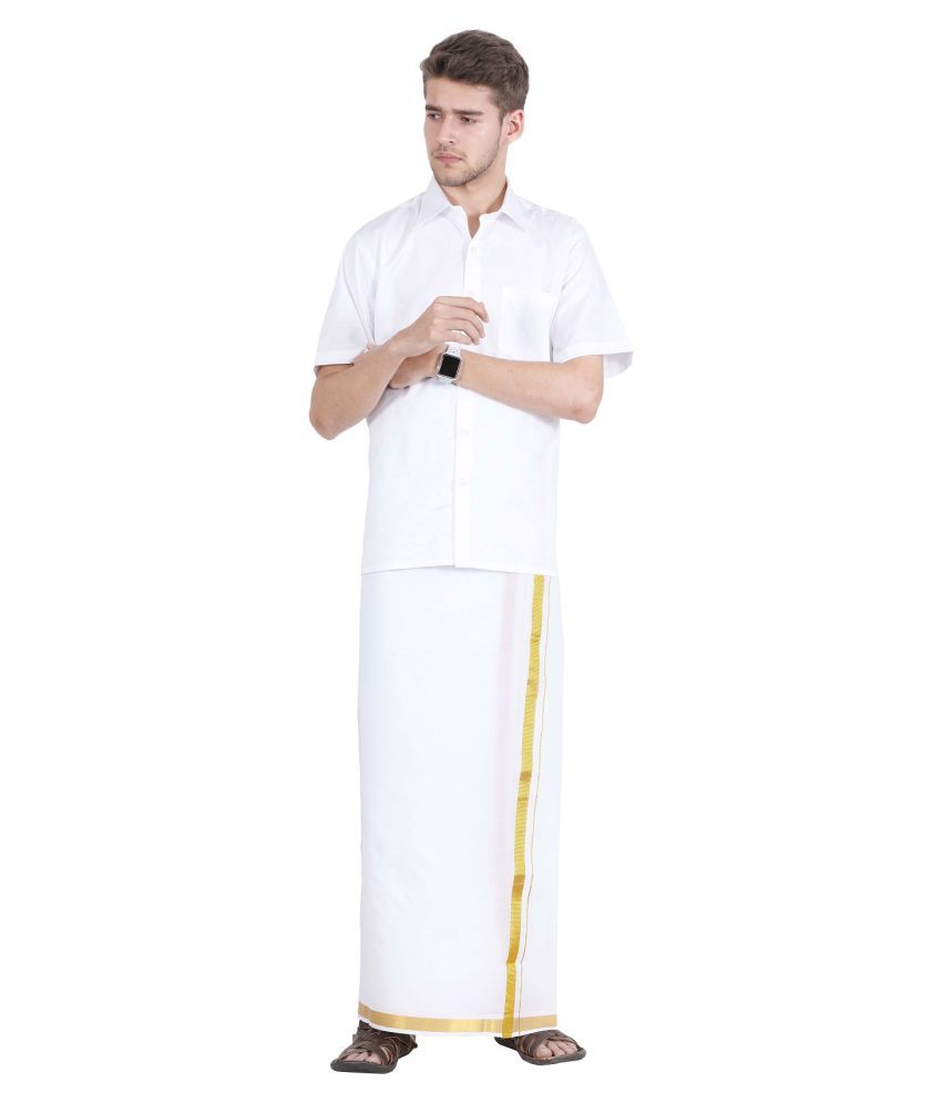 jansons dhoti shirt set