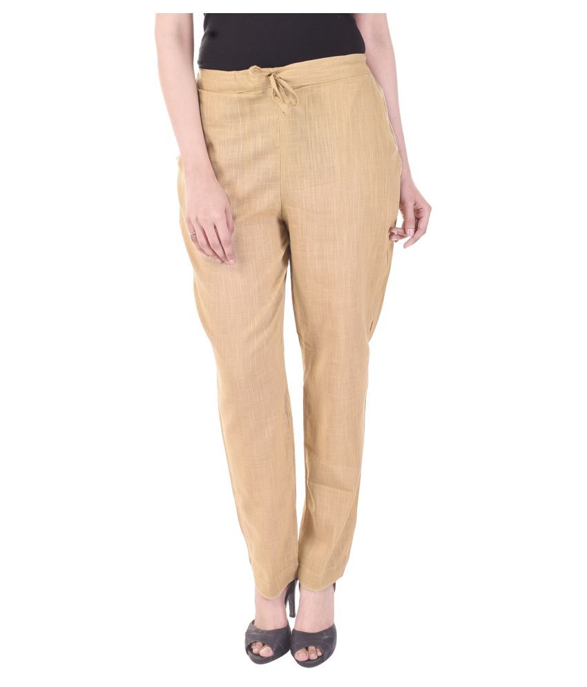 Buy Vasavi Cotton Casual Pants Online at Best Prices in India - Snapdeal