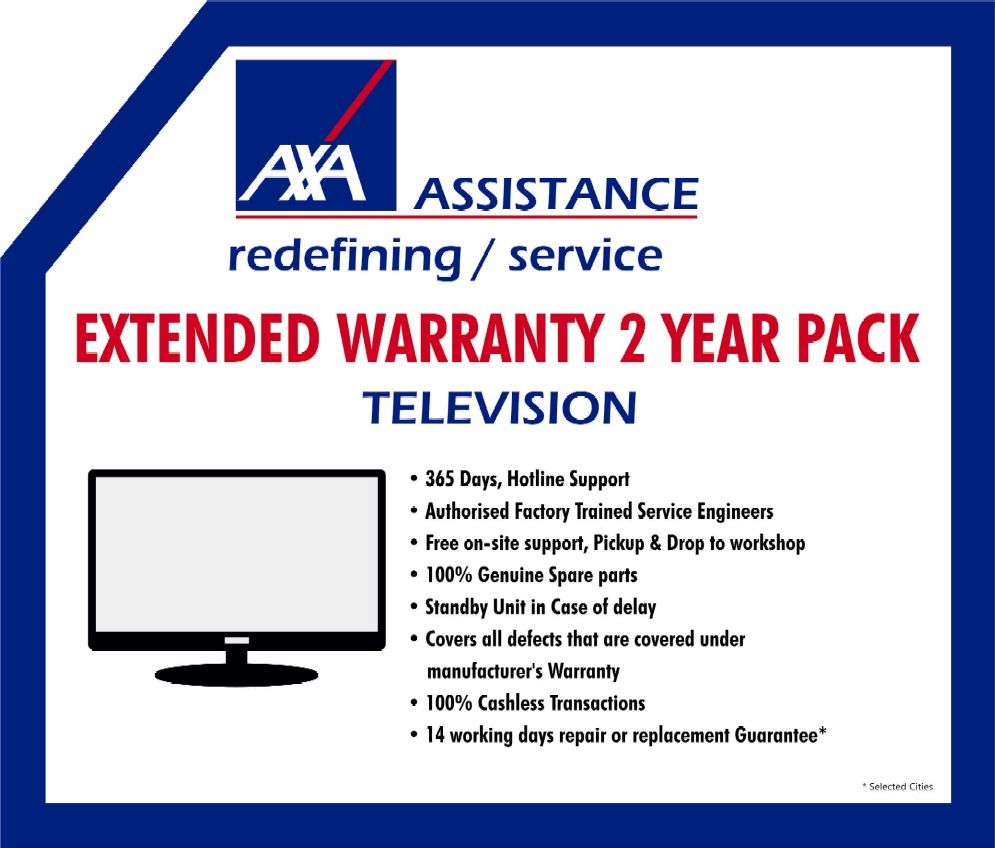 Buy AXA Assistance Television Extended Warranty 15001 30000 Online at