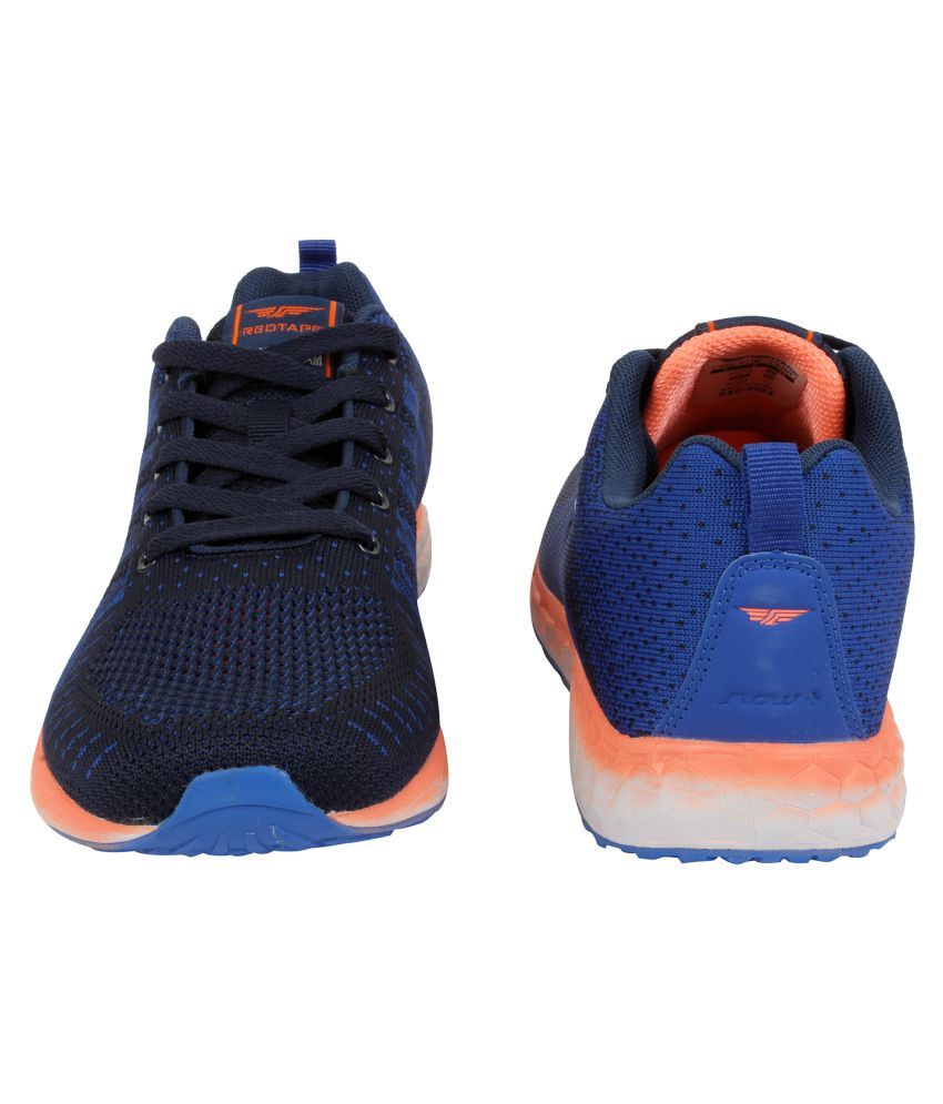 red tape blue shoes