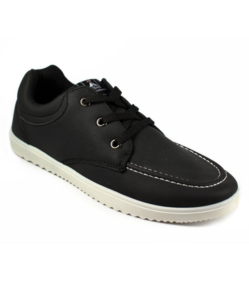 Swiss Alps Sneakers Black Casual Shoes - Buy Swiss Alps Sneakers Black ...