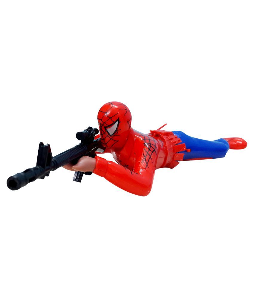 wall crawling spiderman toy