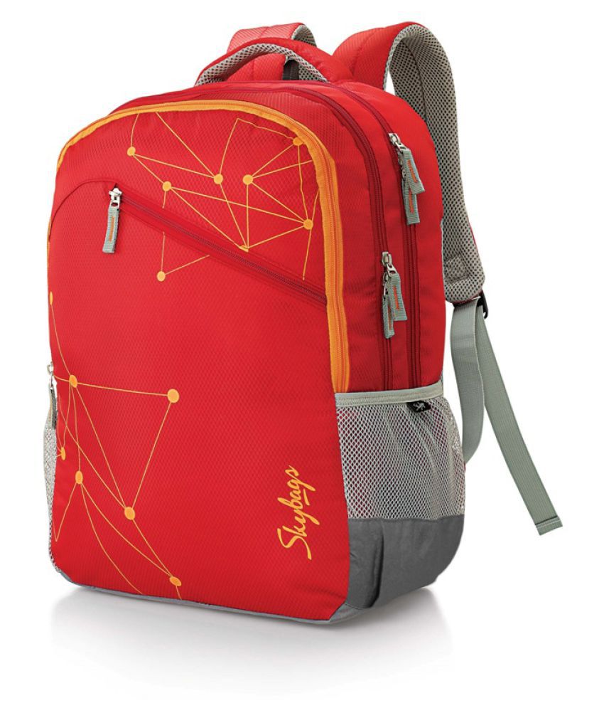 Skybags Footloose Colt Plus 02 Backpack Red - Buy Skybags Footloose ...