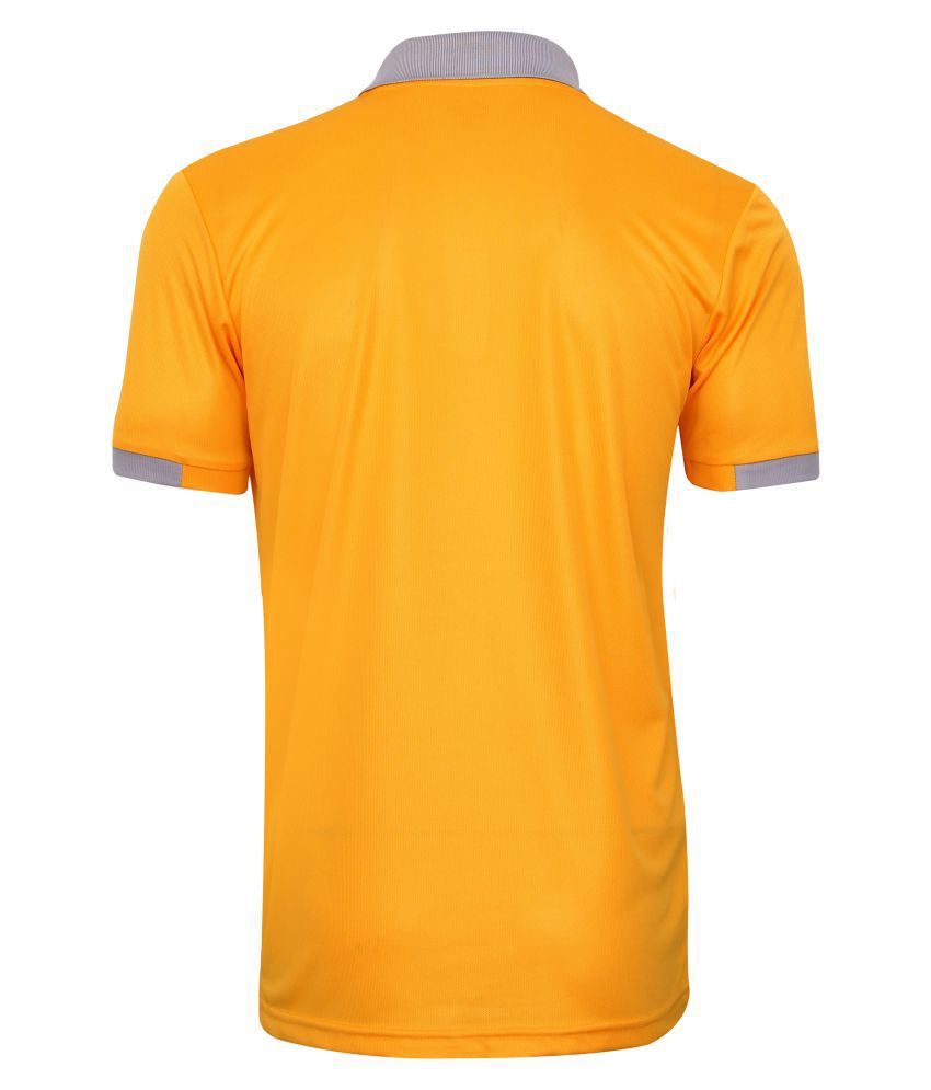 Nivia Yellow Polyester Polo T-Shirt-2351s2 - Buy Nivia Yellow Polyester ...