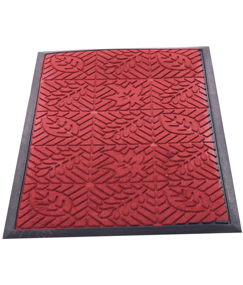 Truenow Ventures Red Single Door Mat Buy Truenow Ventures Red Single