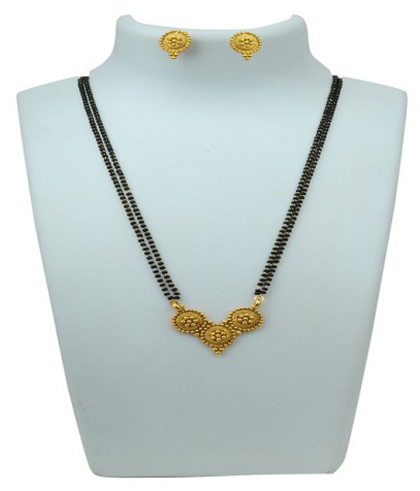 Ankur Imitation Jewellery Golden Mangalsutra Set Of 3 for women Buy