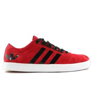adidas neo red sneakers cheap online