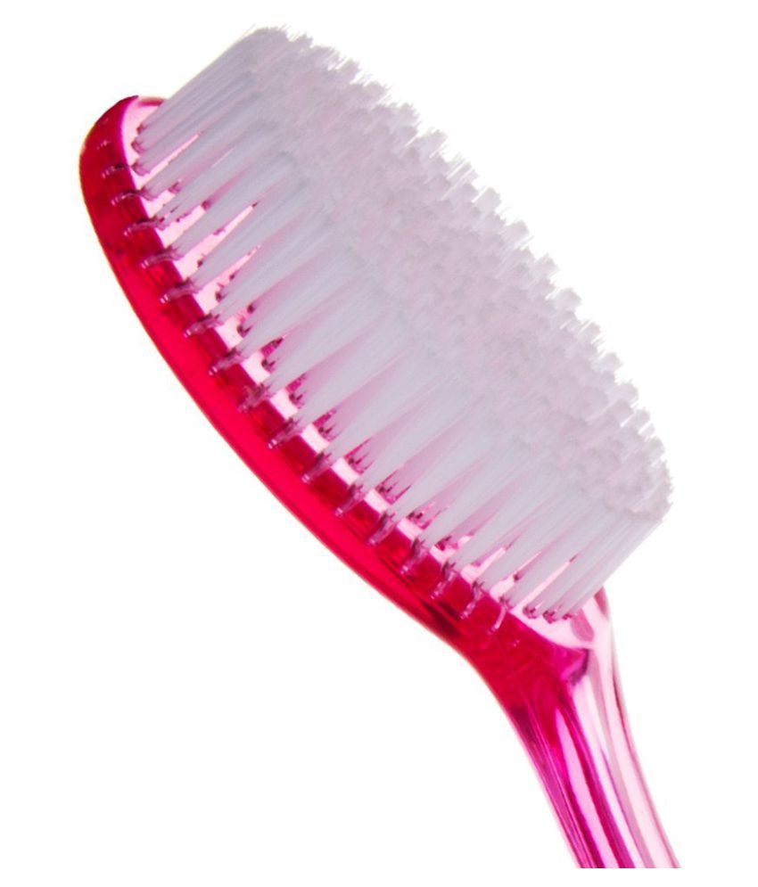 Panache Bath & Body Brush,Rose Pink Clear Long Handle Body Brush Buy