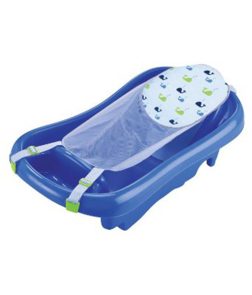 The First Years Blue Plastic Baby Bath Tub Buy The First Years Blue