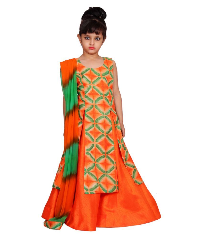 indo western lehenga for girls